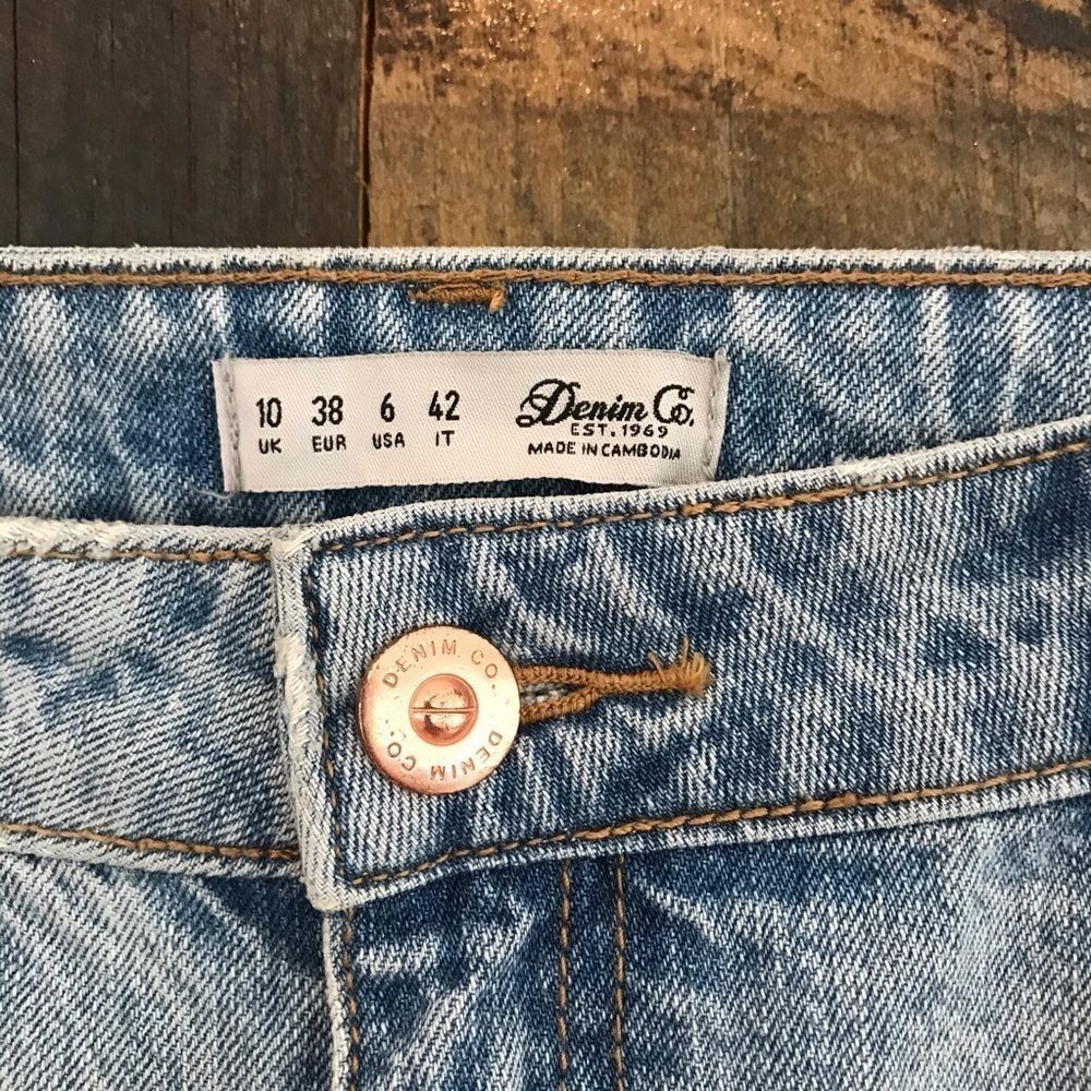 Denim Co Primark  distressed jeans with sequins - Picture 7 of 15